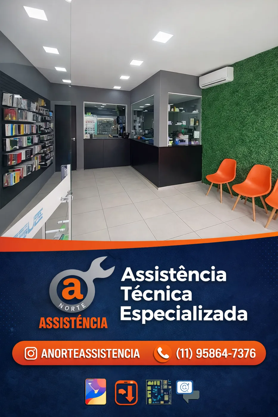 Recepção da A Norte Assistência