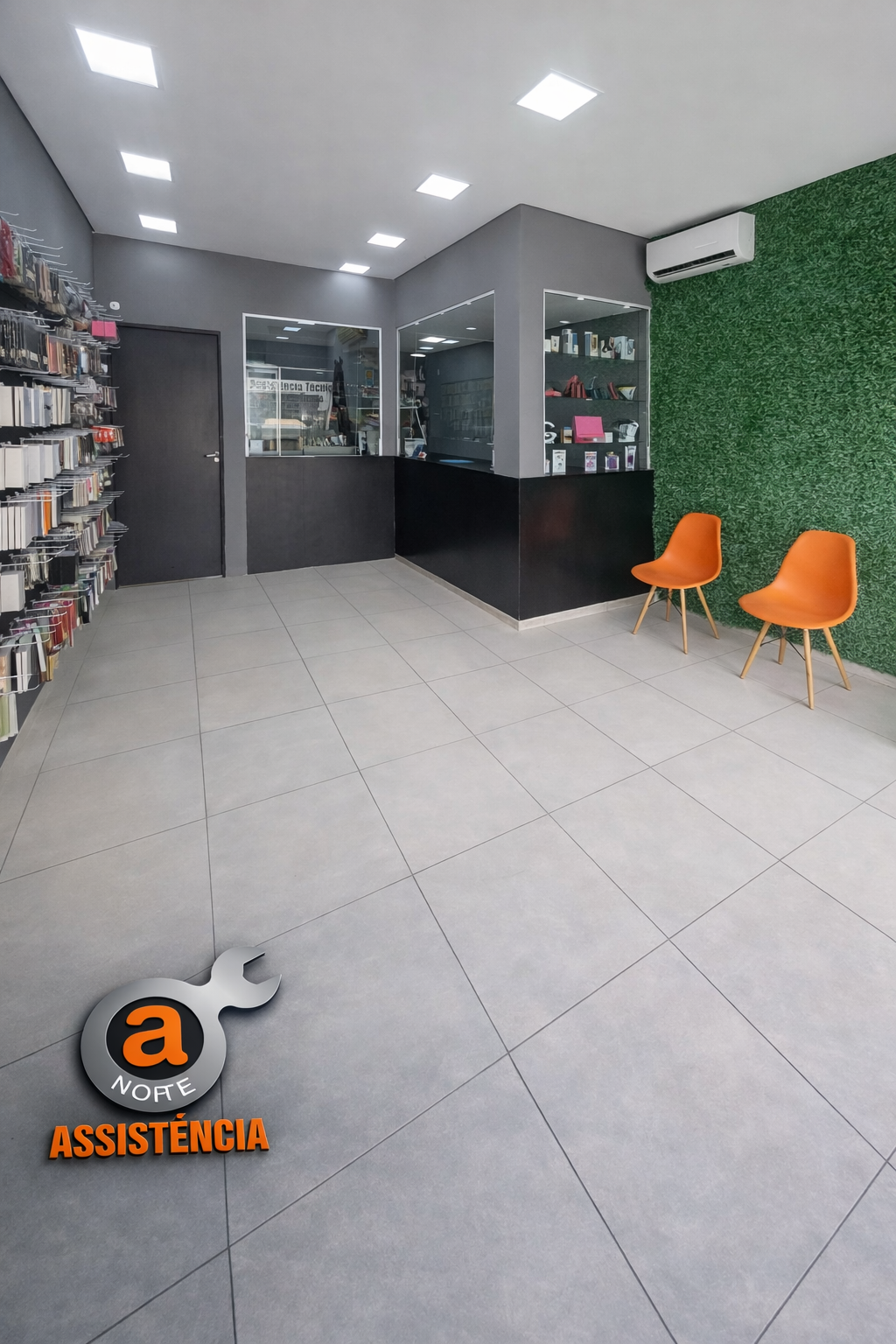 Interior da A Norte Assistência